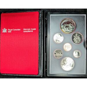 1980 Canada Polar Bear Silver Dollar Proof-Like Set 50% Silver – Original RCM